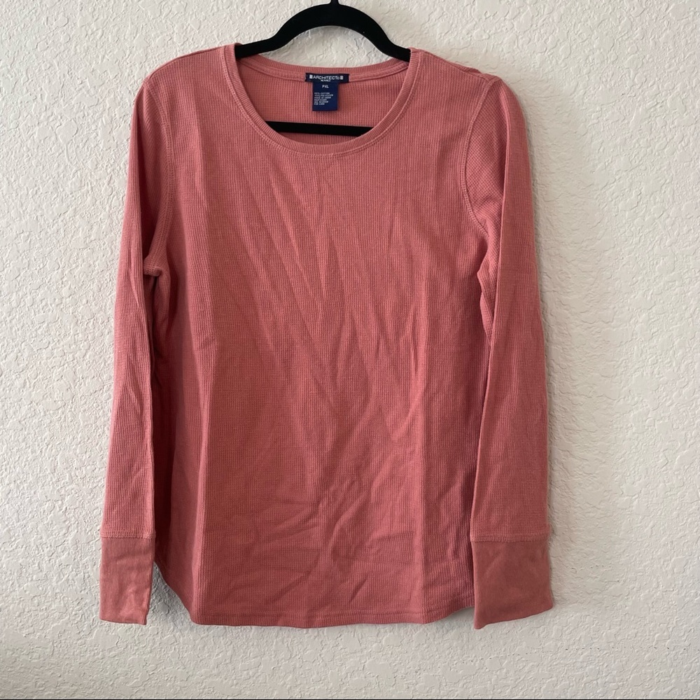 architect petite rust simple Sweater closet staple | PXL
